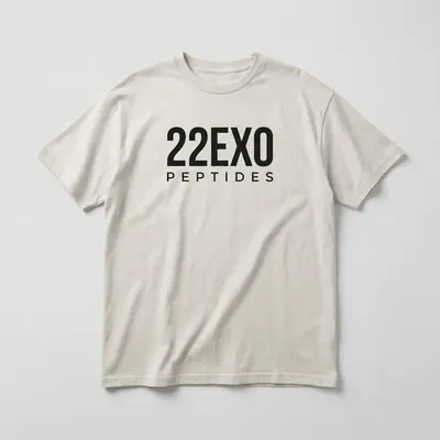 22EXO Peptides Tee — Stone