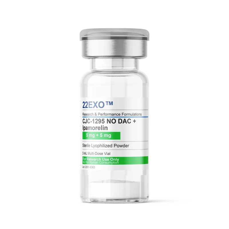 CJC-1295 NO DAC + Ipamorelin Blend (5mg/5mg)